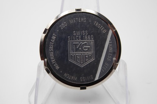 Tag heuer fond case back - heuer,