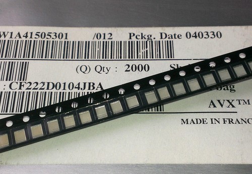 Stück avx 100nf 63v smd - 10, 100nf/63v