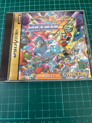 Rockman sega saturn ss - x3,